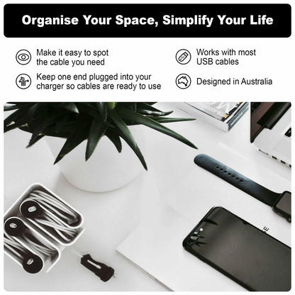 Cable Organizer with Multiple Compartments