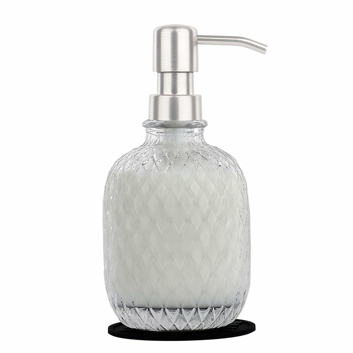 14 OZ Soap Dispensers with Silicone Mat