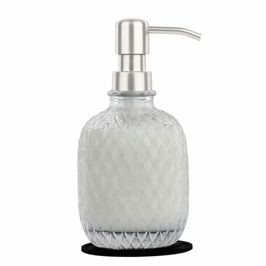 14 OZ Soap Dispensers with Silicone Mat