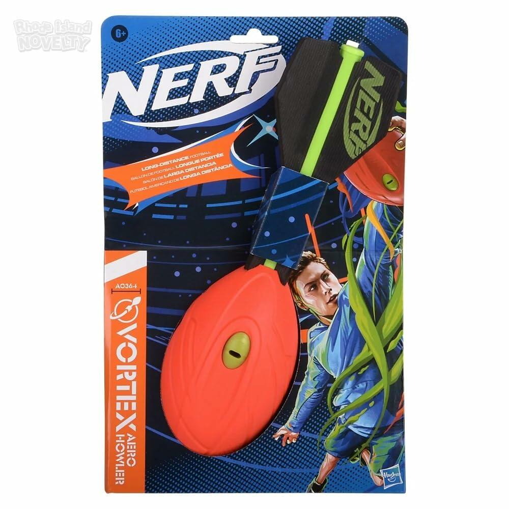 NERF Vortex Aero Howler Foam Football Soft - (Color Chosen At Random)