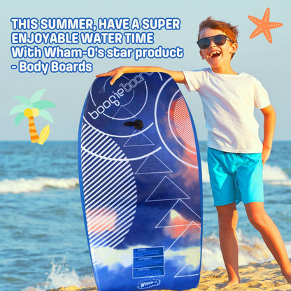 Wham-O 33" Boogie-Board, Lightweight Bodyboards (Design Chosen At Random)