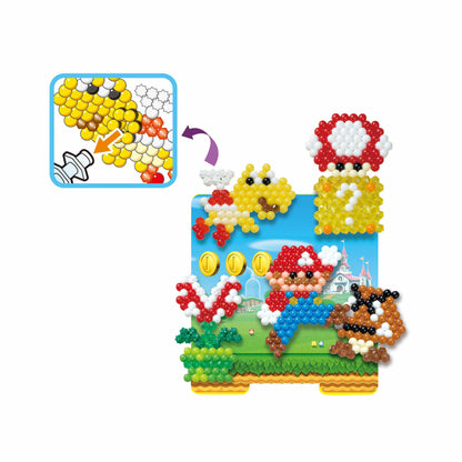 Aquabeads Super Mario Creation Cube - Complete Arts & Crafts Activity Kit for Ages 4+