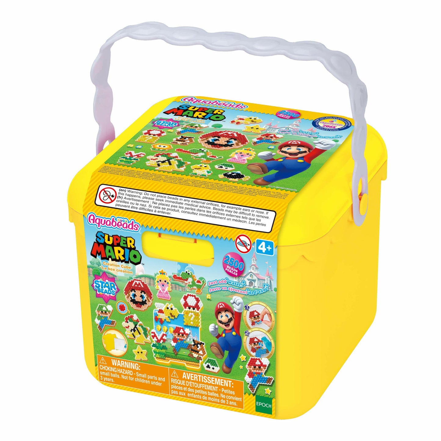 Aquabeads Super Mario Creation Cube - Complete Arts & Crafts Activity Kit for Ages 4+