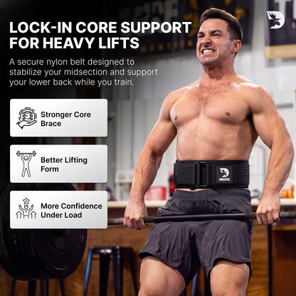 DMoose Auto Locking Weight Belts for Lifting Men