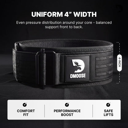 DMoose Auto Locking Weight Belts for Lifting Men
