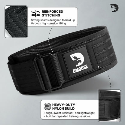 DMoose Auto Locking Weight Belts for Lifting Men