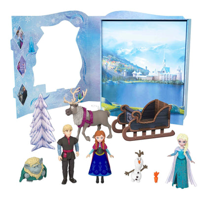 Mattel Disney Frozen Toys, Frozen Story Pack with 6 Characters