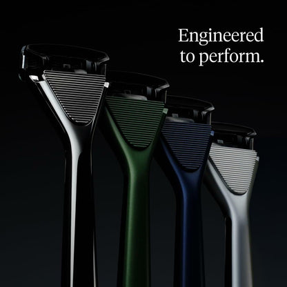 House of Atlas Premium Razor for Men, Handle + 2 Razor Blade Refills + Magnetic Shower Hook