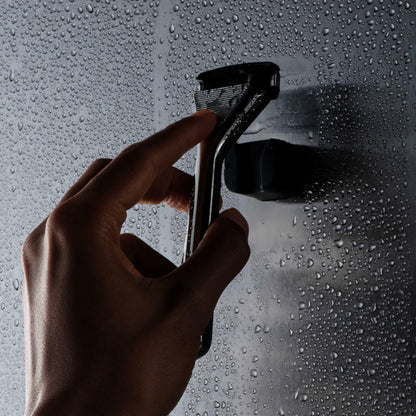 House of Atlas Premium Razor for Men, Handle + 2 Razor Blade Refills + Magnetic Shower Hook
