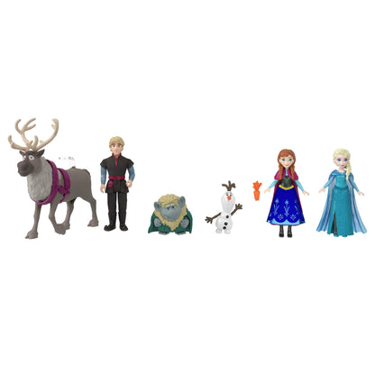 Mattel Disney Frozen Toys, Frozen Story Pack with 6 Characters