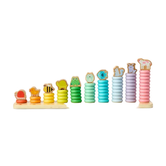 Stack & Sort Toy - 66pcs - Gigglescape™