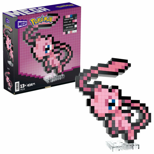 MEGA Pokemon Mew 434 Piece Building Set
