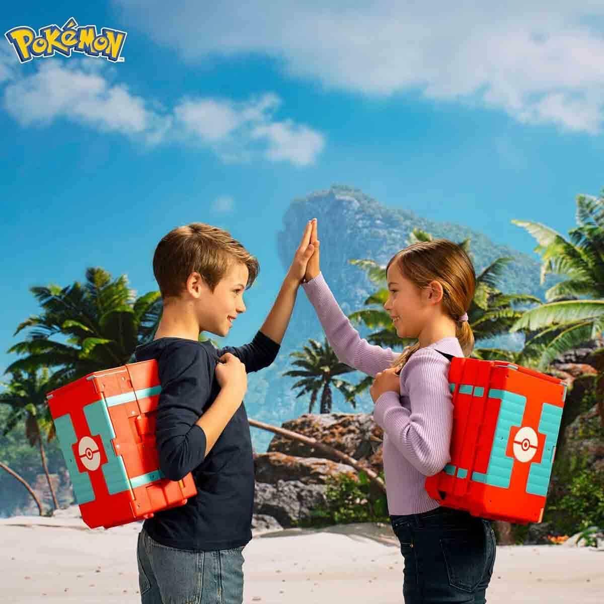 Jazwares Pokémon Carry Case Beach Battle Playset
