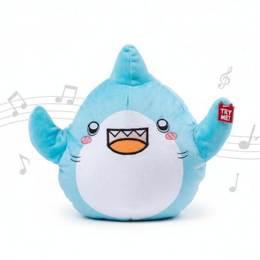 LankyBox Thicc Shark 11" Plush with Sound