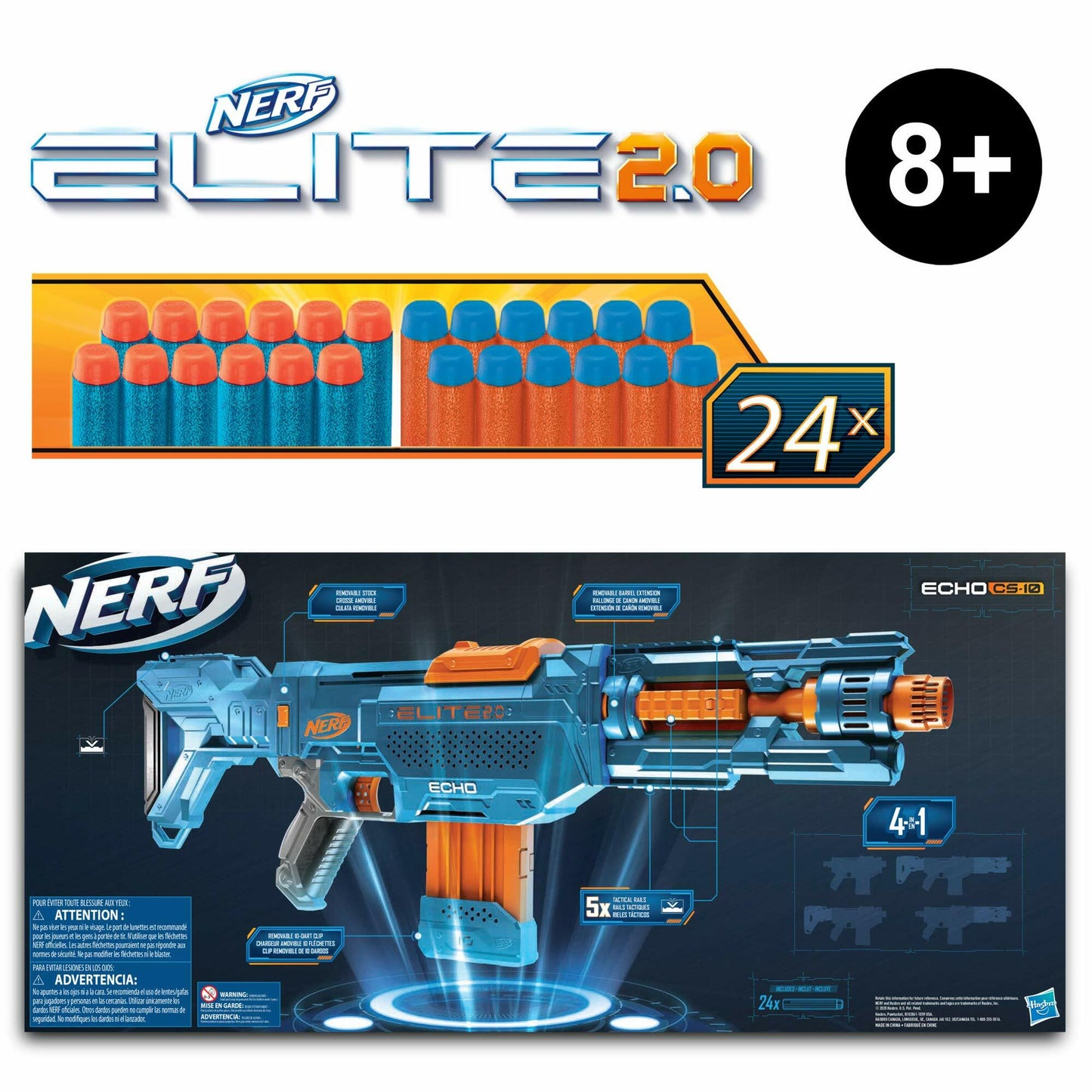 Nerf Elite 2.0 Echo CS-10 Blaster
