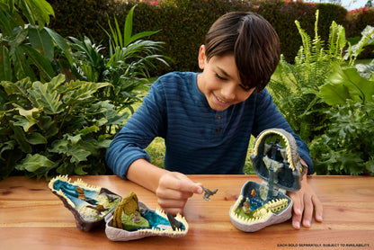 Mattel Jurassic World Rebirth Micro Adventure Playset