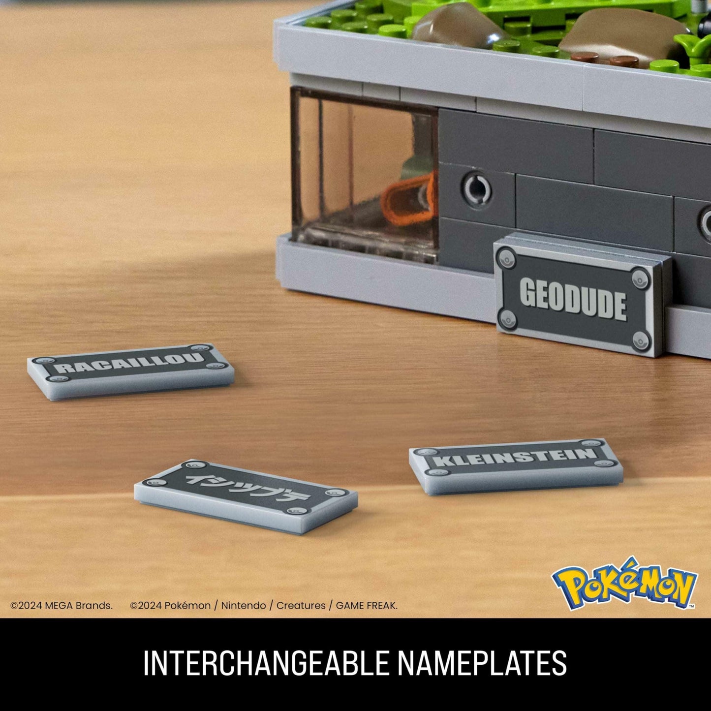 MEGA Pokémon Building Toys Set, Mini Motion Geodude with 355 Pieces