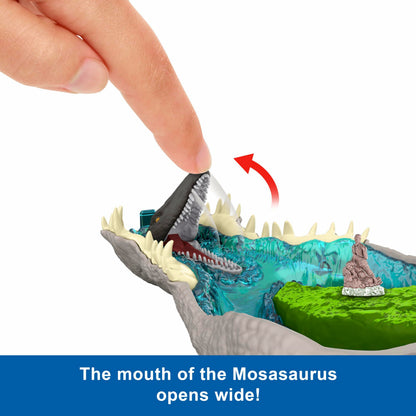 Mattel Jurassic World Rebirth Micro Adventure Playset