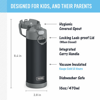 THERMOS FUNTAINER Stainless Steel Bottle 16oz