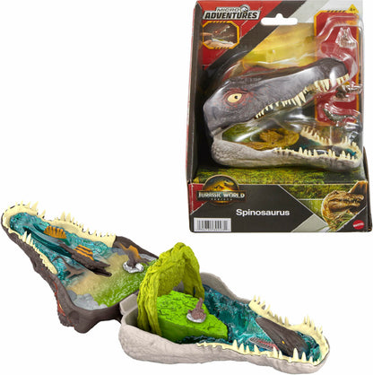 Mattel Jurassic World Rebirth Micro Adventure Playset