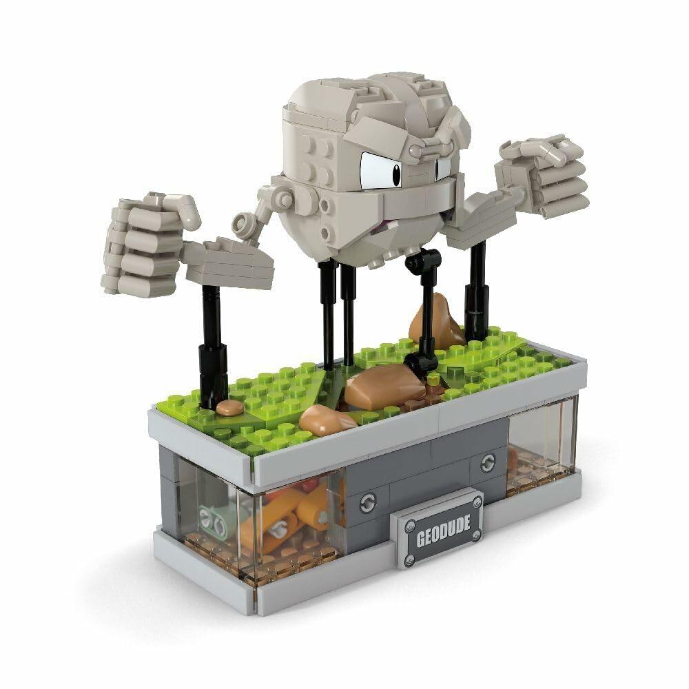 MEGA Pokémon Building Toys Set, Mini Motion Geodude with 355 Pieces