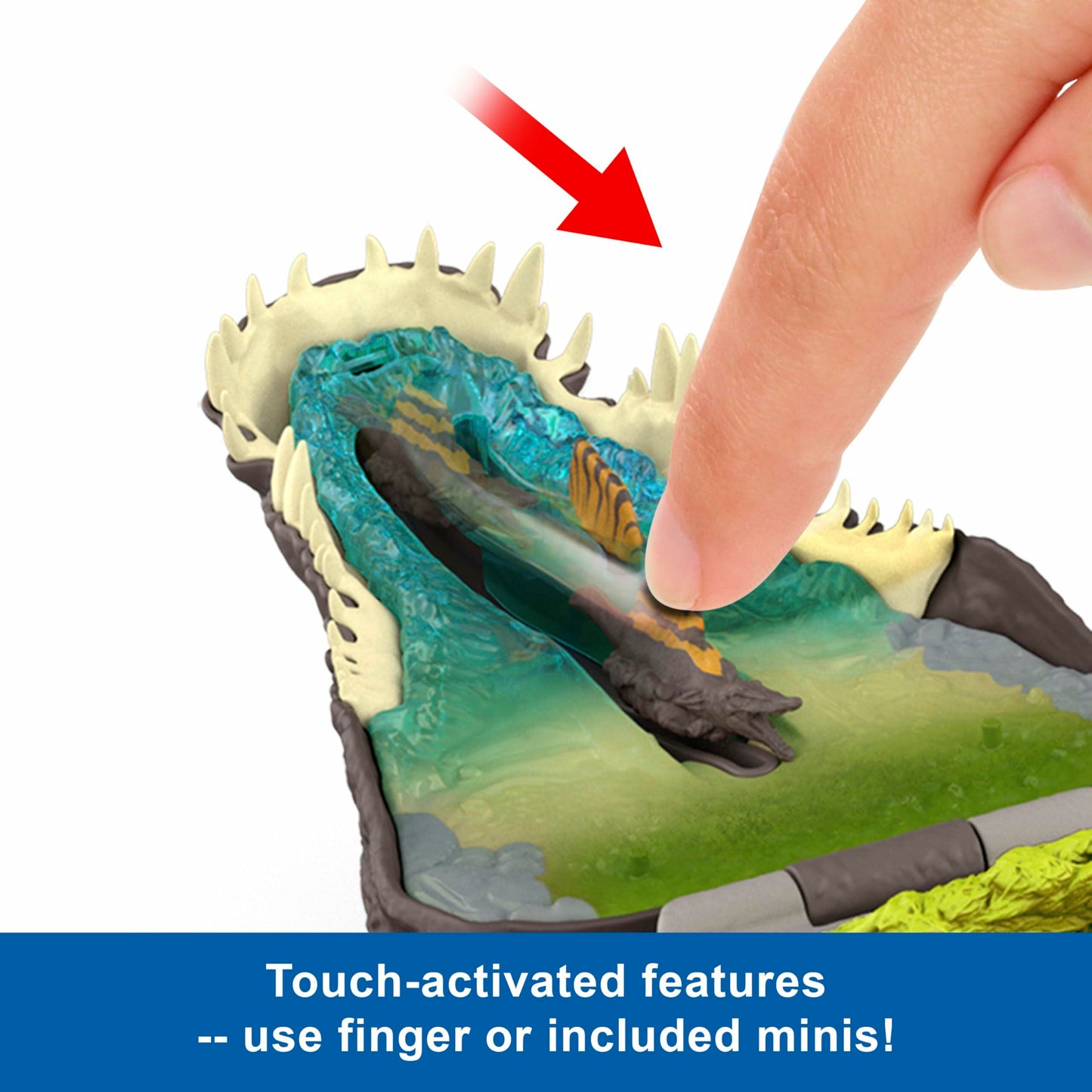 Mattel Jurassic World Rebirth Micro Adventure Playset