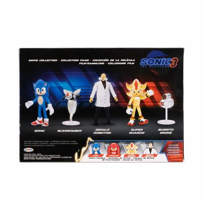 Sonic 3 Movie Action Figures Multi-Pack 2.5-In