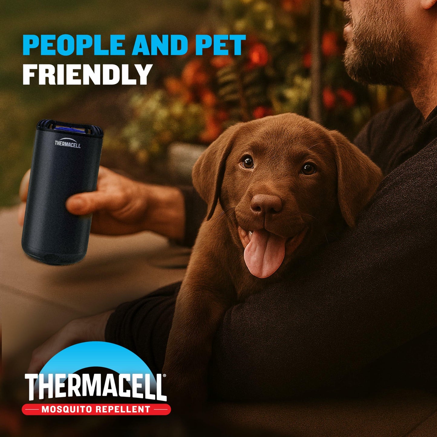 Thermacell Patio Shield Mosquito Repeller w/ Refill