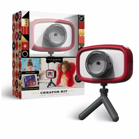 FAO Schwarz Creator Kit Video Camera with Tripod