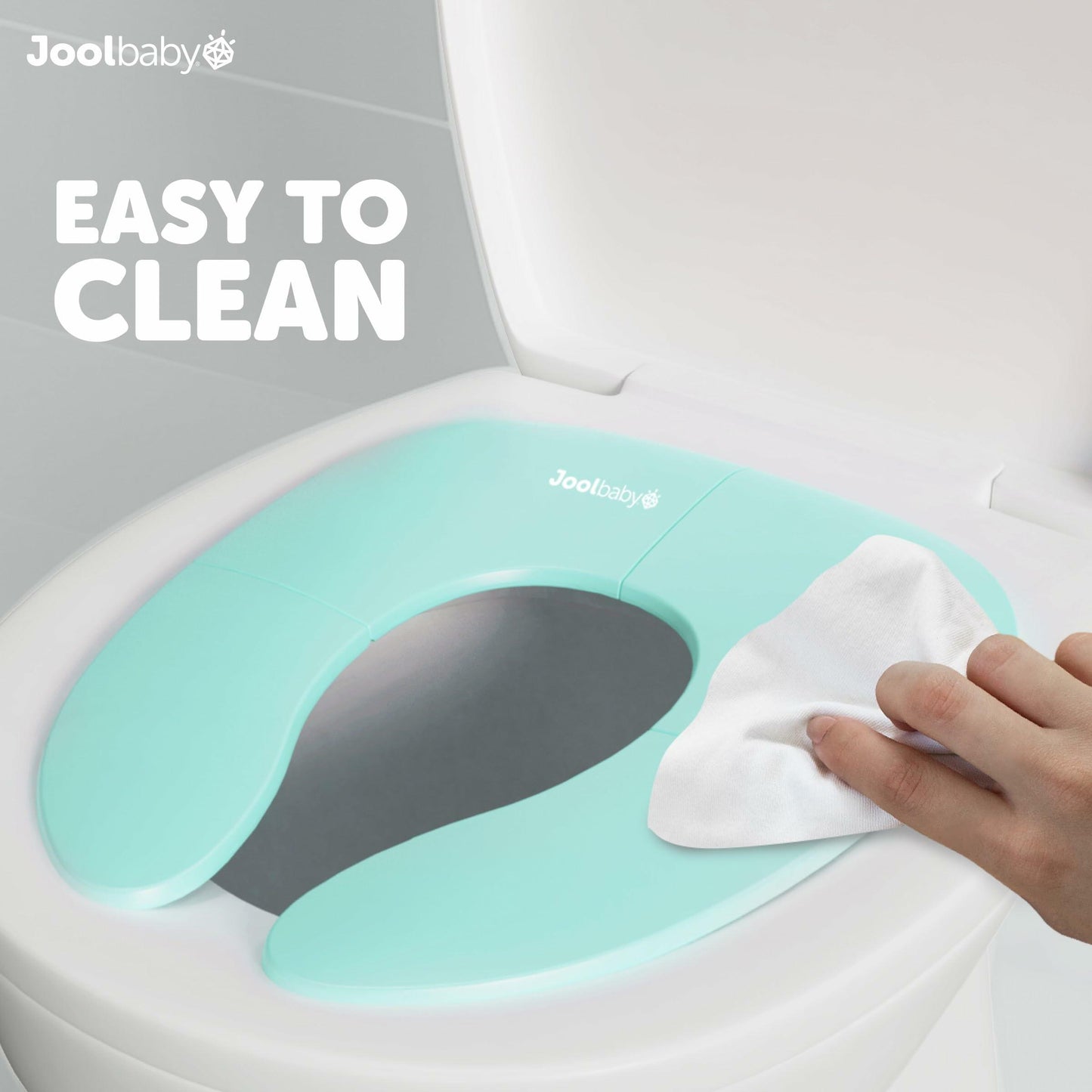 Jool Baby Folding Travel Potty Seat Aqua