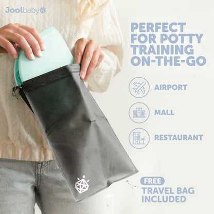Jool Baby Folding Travel Potty Seat Aqua