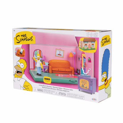 The Simpsons Living Room Diorama Playset