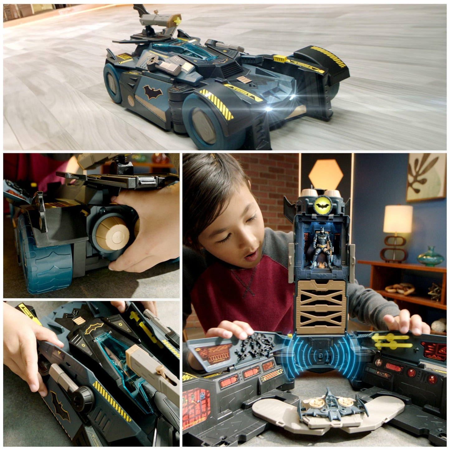 DC Comics Batman Transforming Batmobile Playset