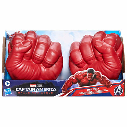 Marvel Avengers Captain America Red Hulk Smash Fists