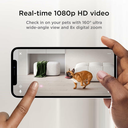 Petcube Play 2 Wi-Fi Pet Camera with Laser Toy
