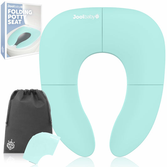 Jool Baby Folding Travel Potty Seat Aqua