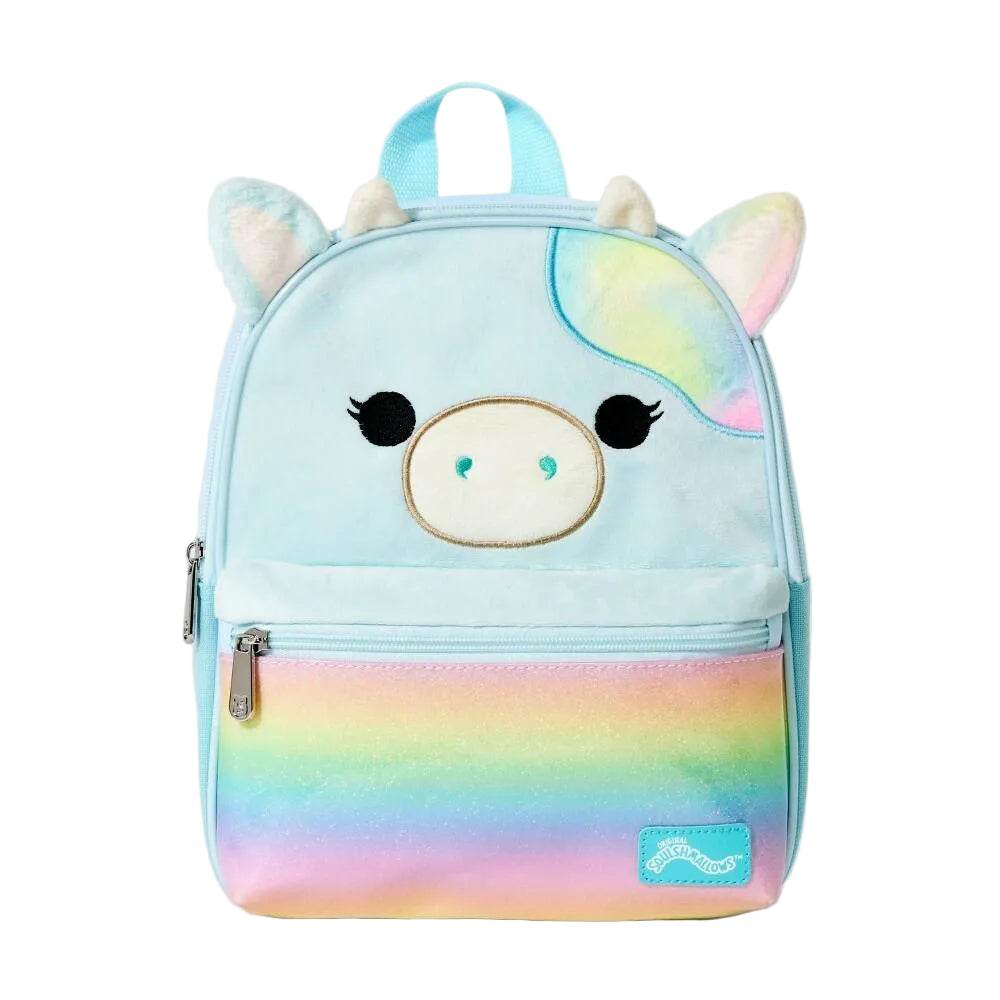 Kids' Squishmallows 11" Cow Mini Backpack - Blue