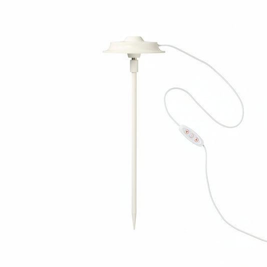 16" Plant Grow Light Stake Sour Cream - Hearth & Hand