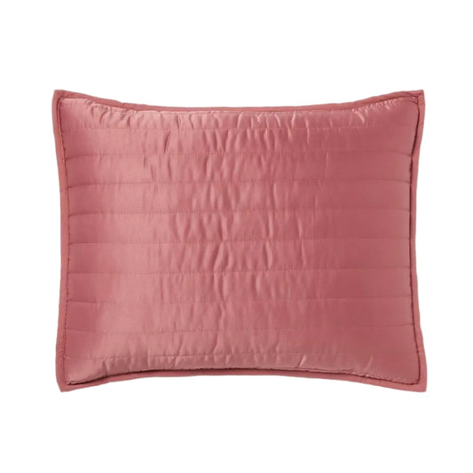 Standard Satin Quilt Sham Rose Pink - Room Essentials