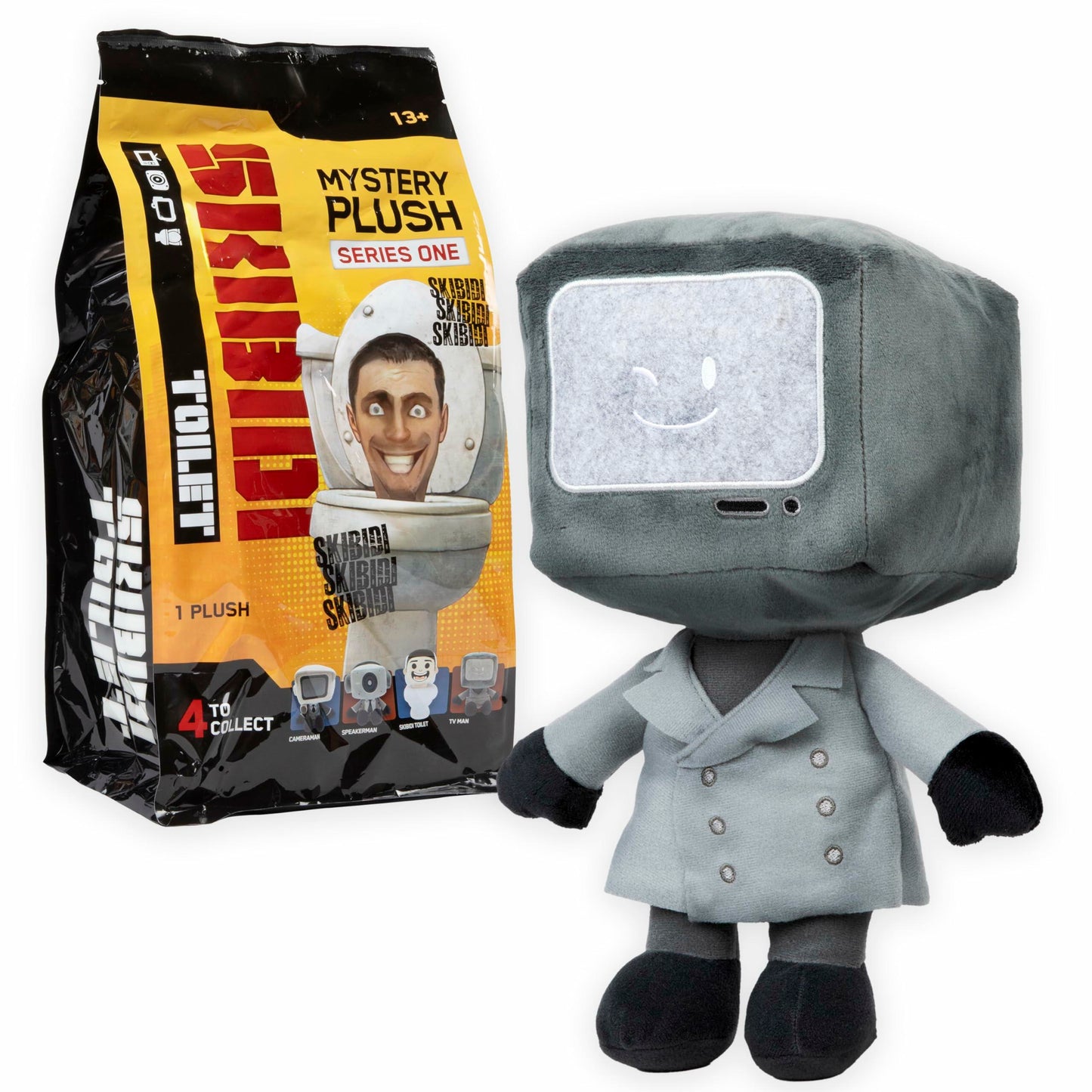 Skibidi Toilet Mystery Plush – Collectible Plush