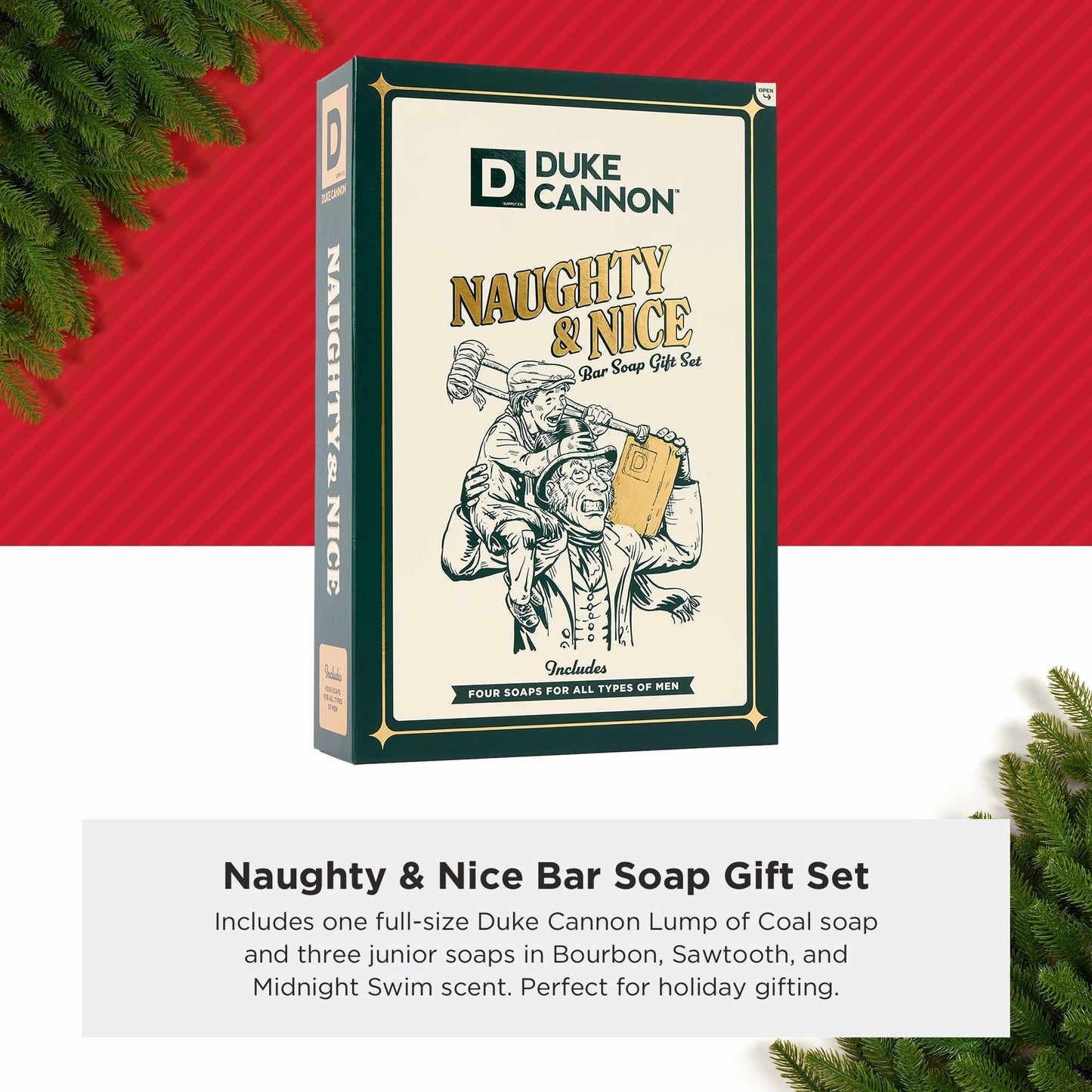 Duke Cannon Men’s Holiday Soap Gift Set