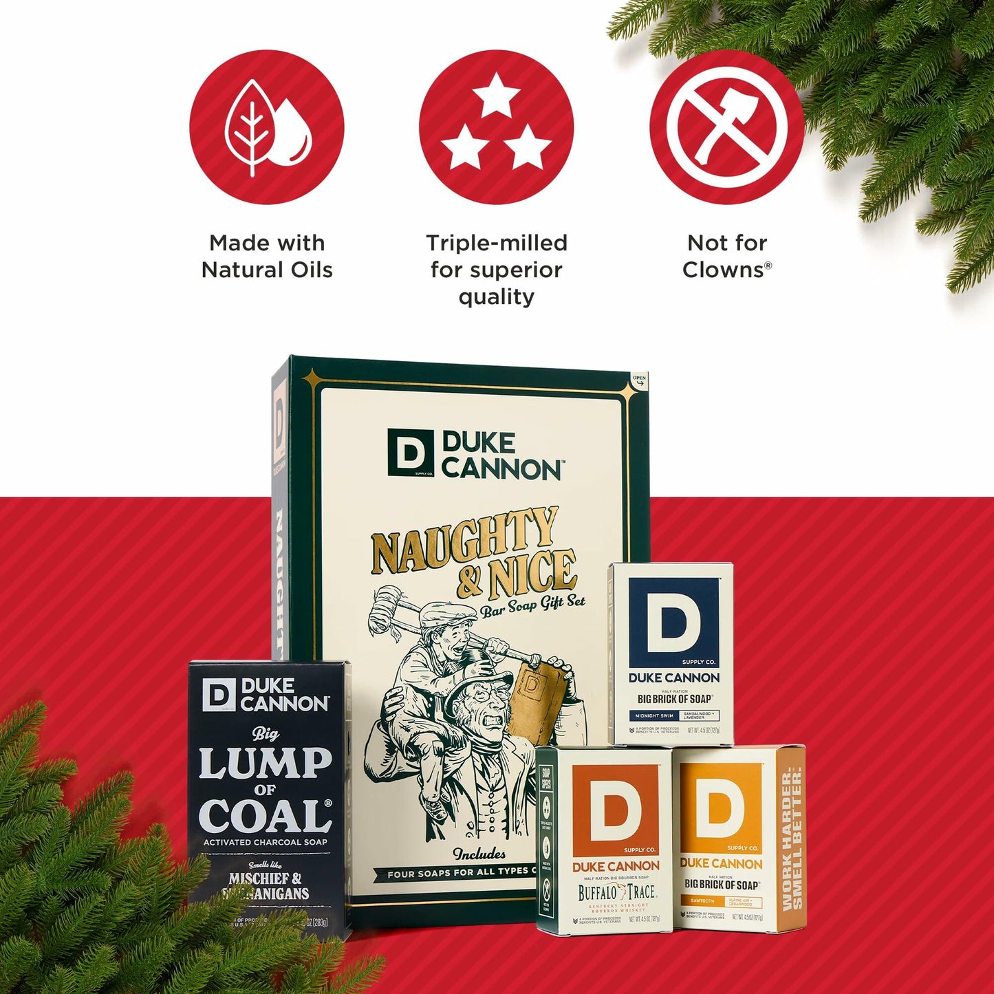 Duke Cannon Men’s Holiday Soap Gift Set
