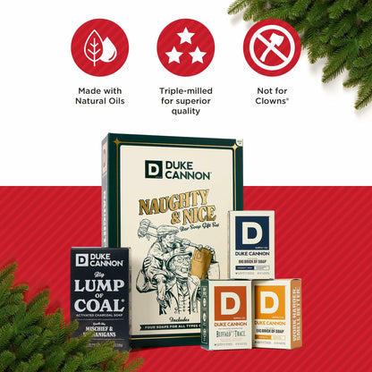 Duke Cannon Men’s Holiday Soap Gift Set