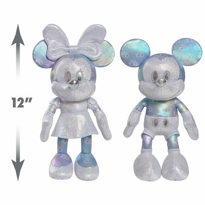 Disney100 Years of Wonder Mickey Mouse & Minnie Mouse Collector Set Plush Stuffed Animals