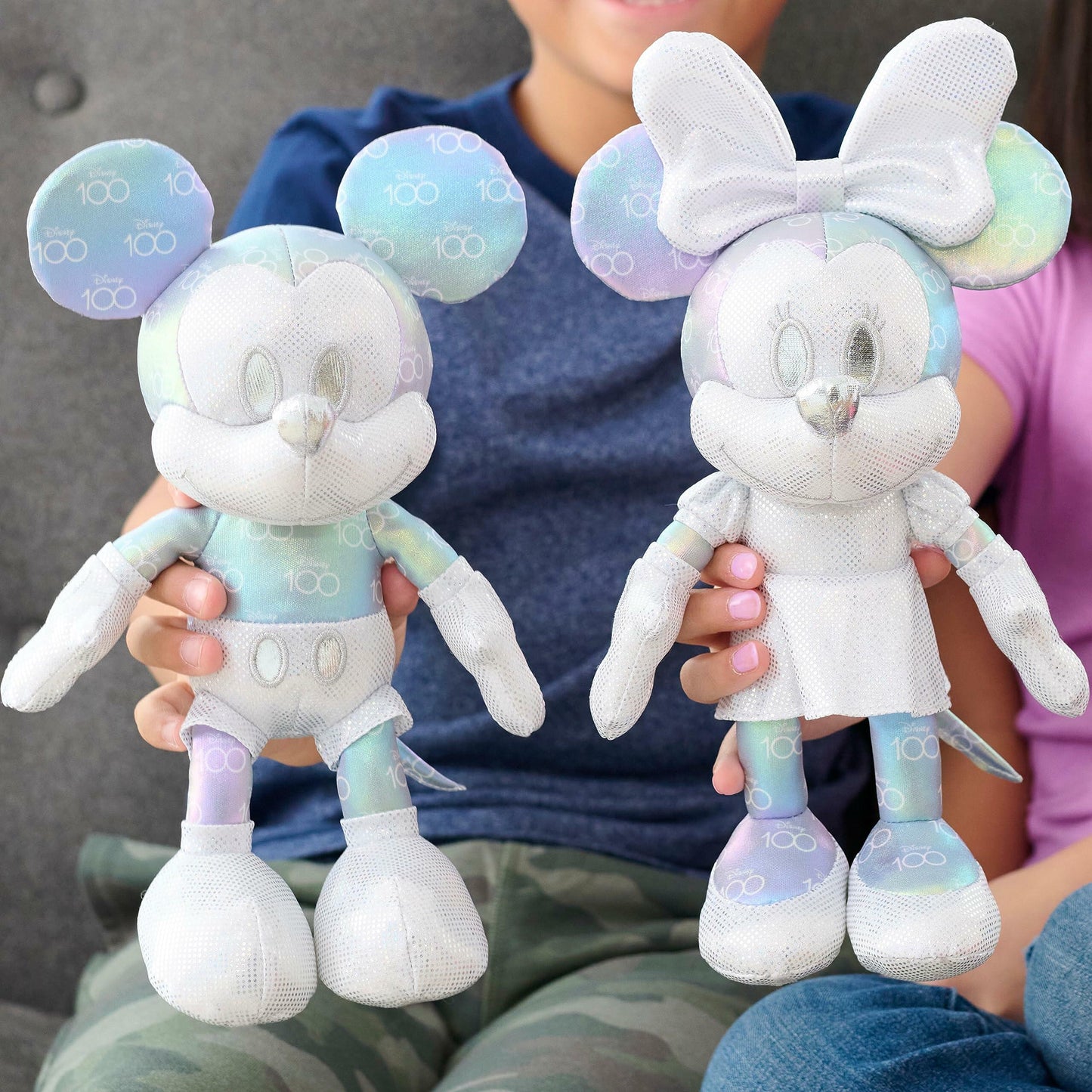 Disney100 Years of Wonder Mickey Mouse & Minnie Mouse Collector Set Plush Stuffed Animals