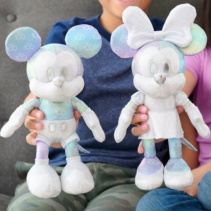 Disney100 Years of Wonder Mickey Mouse & Minnie Mouse Collector Set Plush Stuffed Animals