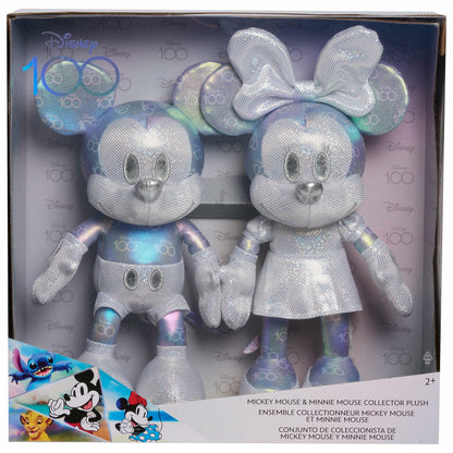 Disney100 Years of Wonder Mickey Mouse & Minnie Mouse Collector Set Plush Stuffed Animals