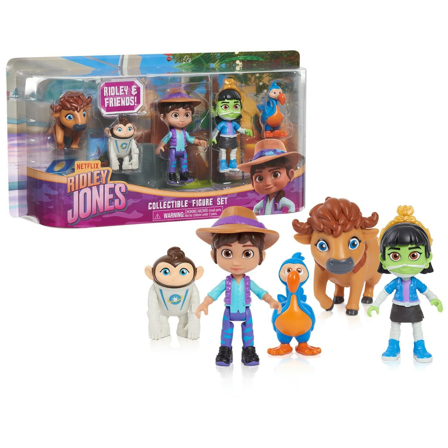 Netflix Ridley Jones Collectible Figure Set