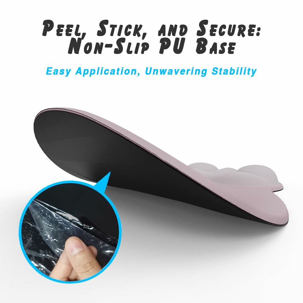 Ergonomic Mouse Pad with Wrist Rest Support&Gel Cushion for Desk