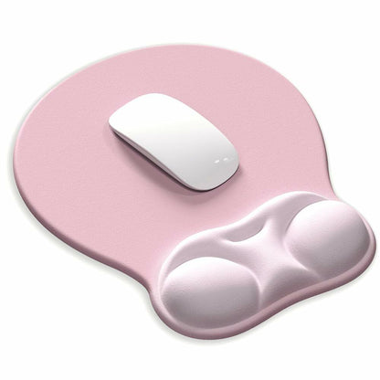 Ergonomic Mouse Pad with Wrist Rest Support&Gel Cushion for Desk